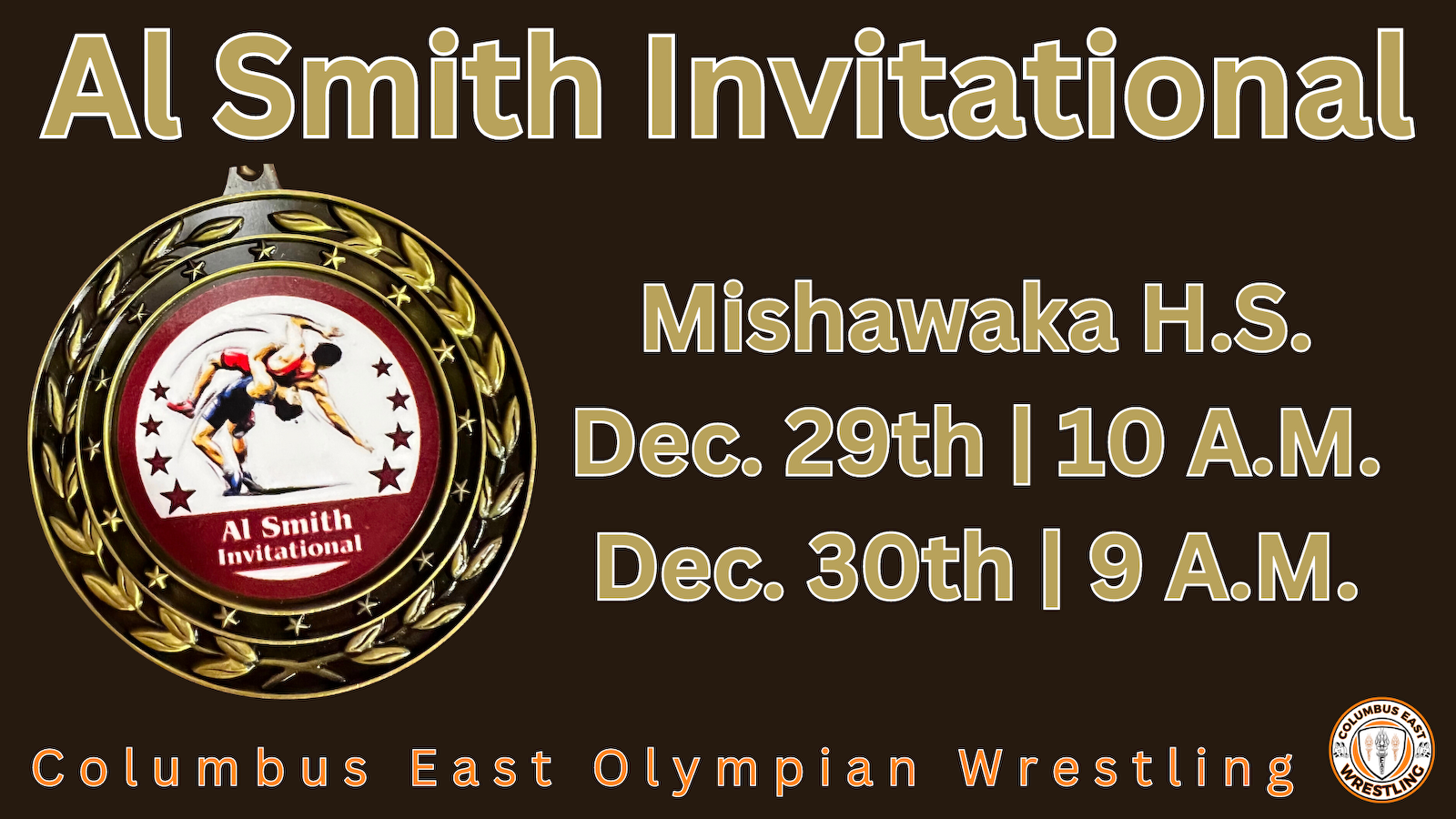 Columbus East Wrestling Al Smith Invite Columbus East High School